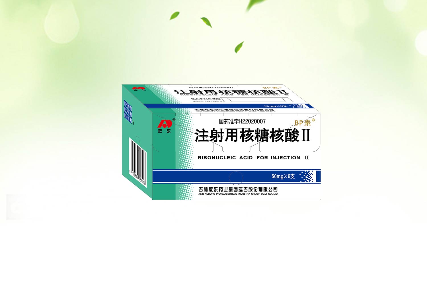 注射用核糖核酸2-bp素6支50mg